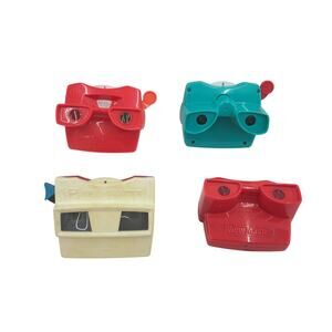 View Master Classic Viewer Toys Preowned LOT Blue Red White Mixed Viewers